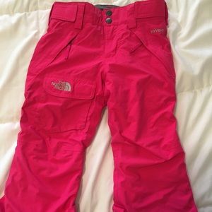 The North Face girls snow pants